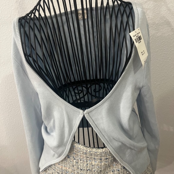 Abercrombie & Fitch Light Blue Cardigan Size M - Picture 6 of 6